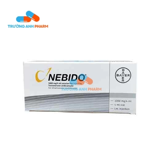 Nebido 1000 Bayer - Thuốc trị suy giảm chức năng sinh dục nam