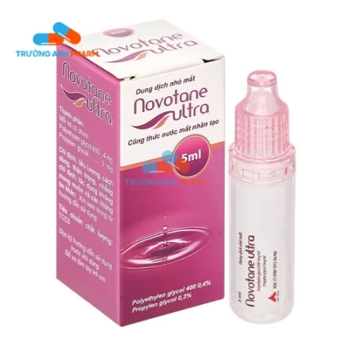 Dung Dịch Nhỏ Mắt Novotane Ultra -  Hôp 1 lọ