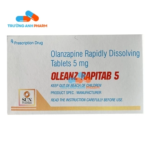 Thuốc Oleanzrapitab 5Mg - Hộp 5 vỉ xé x 10 viên