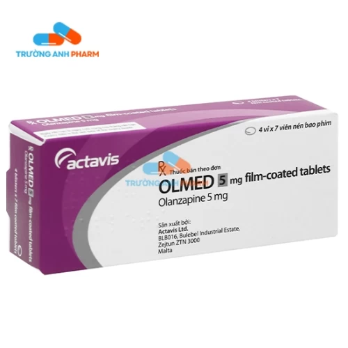 Thuốc Olmed 5Mg - Hộp 4 vỉ x 7 viên