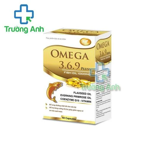 Omega 369 Pluss Fish Oil 1000Mg - Hộp 1 lọ x 60 viên