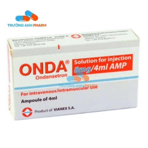 Onda 8mg/4ml Vianex - Thuốc phòng và điều trị buồn nôn và nôn