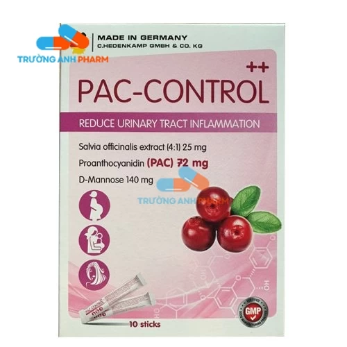 Pac-Control C.Hedenkamp - Giúp lợi tiểu, hỗ trợ viêm đường tiết niệu