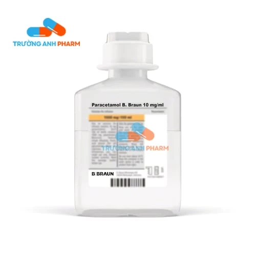 Paracetamol B.Braun 10mg/ml 100ml - Thuốc giảm đau, Hạ sốt