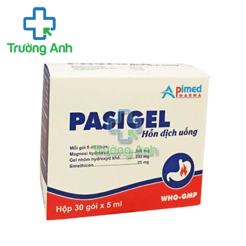 Pasigel 5ml Apimed - Thuốc điều trị viêm loét dạ dày - tá tràng