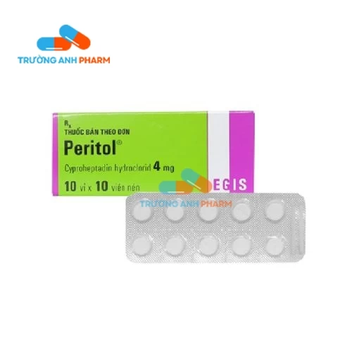 Thuốc Peritol 4Mg - Hộp 10 vỉ x 10 viên