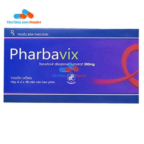 Thuốc Pharbavix 300Mg - Hộp 3 vỉ x 10 viên