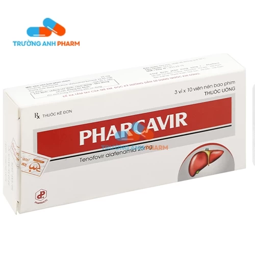 Thuốc Pharcavir 25Mg - Hộp 1 lọ 30 viên