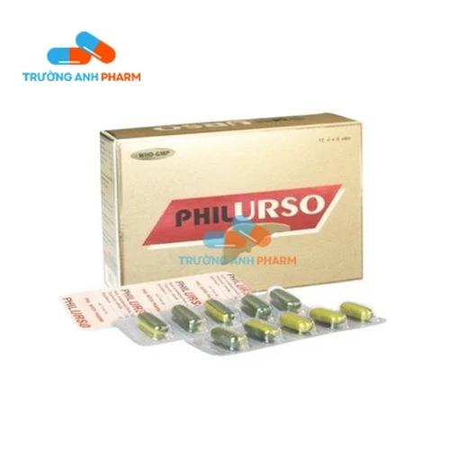 Thuốc Philurso - Hộp 12 vỉ x 5 viên