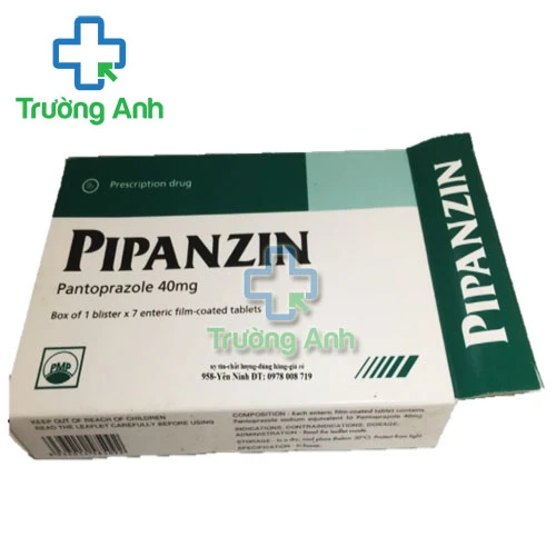 Pipanzin inj 40mg Pymepharco - Thuốc điều trị viêm loét dạ dày - tá tràng