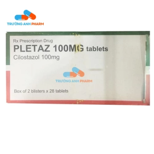 Pletaz 100mg Tablets J. Uriach - Thuốc điều trị thiếu máu cục bộ