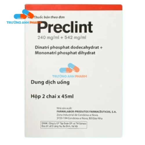 Preclint - Giúp làm sạch ruột trước khi phẫu thuật nội soi