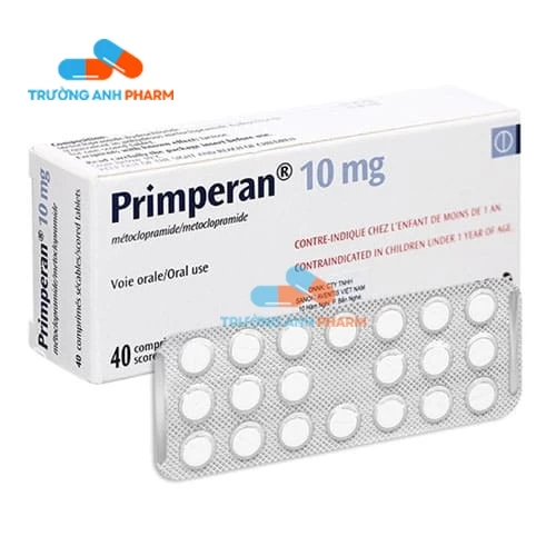 Thuốc Primperan 10Mg - Hộp 40 viên