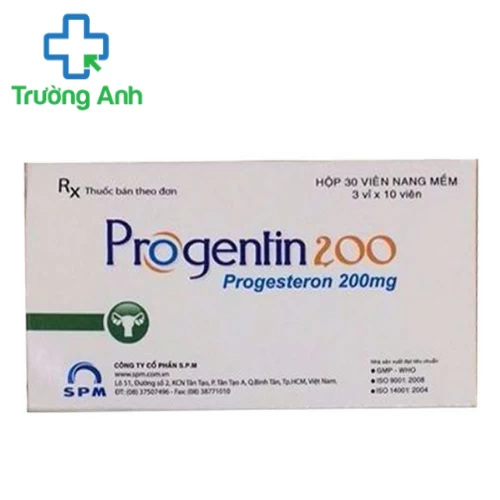 Progentin 200 SPM - Thuốc giúp trứng làm tổ hiệu quả