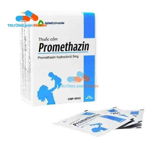 Thuốc Cốm Promethazin 5Mg Agimexpharm - Chi nhánh công ty cổ phần dược phẩm Agimexpharm - Nhà máy sản xuất dược phẩm Agimexpharm 