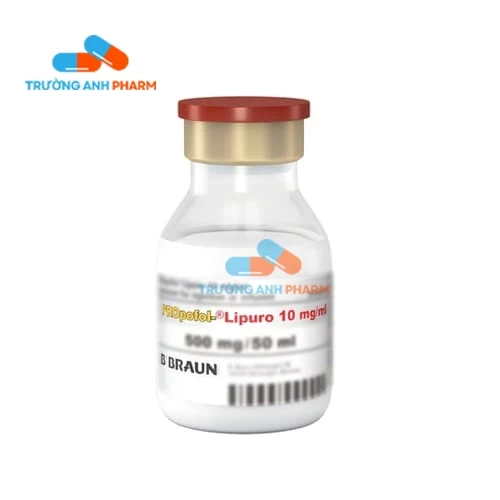 Propofol-Lipuro 1% B.Braun - Thuốc gây mê dạng tiêm của Đức