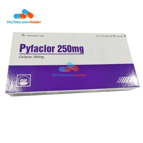 Pyfaclor 250mg Pymepharco - Thuốc điều trị nhiễm khuẩn