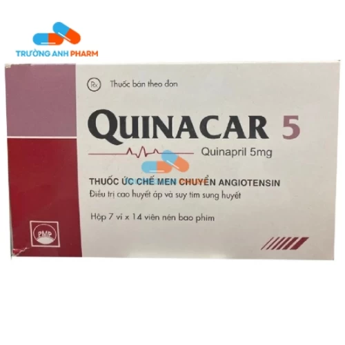 Quinacar 5 Pymepharco - Thuốc điều trị tăng huyết áp