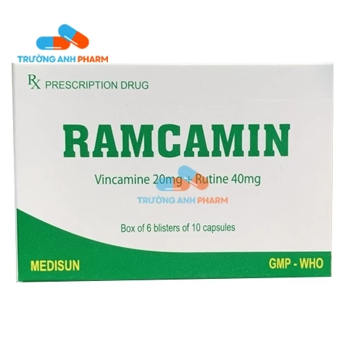 Thuốc Ramcamin -   Hộp 6 vỉ x 10 viên