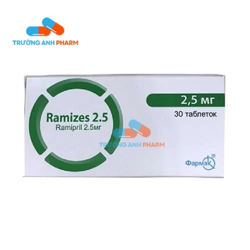 Thuốc Ramizes 2.5 - Hộp 3 vỉ x 10 viên