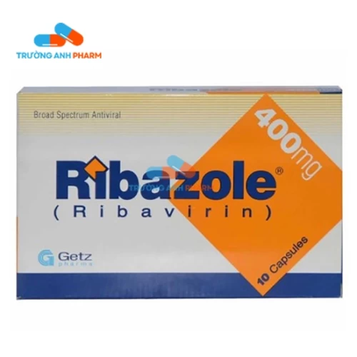 Thuốc Ribazole 400Mg - Hộp 2 vỉ x 5 viên