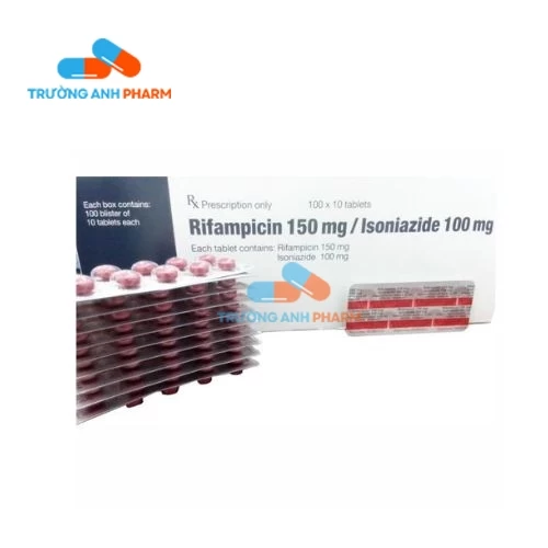 Rifampicin 150/ Isoniazide 100 Artesan - Thuốc điều trị bệnh lao
