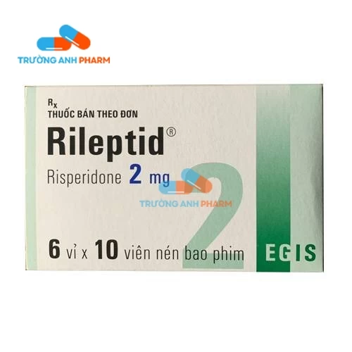 Thuốc Rileptid 2Mg -   Hộp 6 vỉ x 10 viên