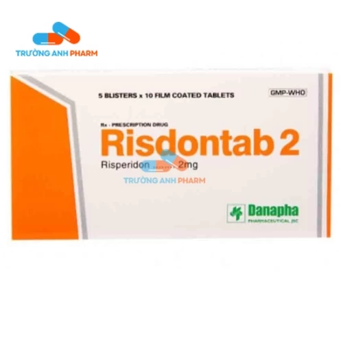 Thuốc Risdontab 2Mg -   Hộp 6 vỉ x 10 viên