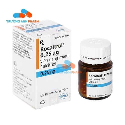 Thuốc Rocaltrol 0.25Mcg - Hộp 1 lọ 30 viên nang