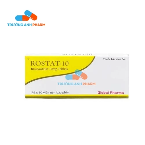 Thuốc Rostat-10 Mg - Hộp  vỉ x  viên