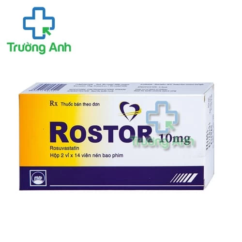 Rostor 10 Pymepharco - Thuốc điều trị tăng cholesterol máu