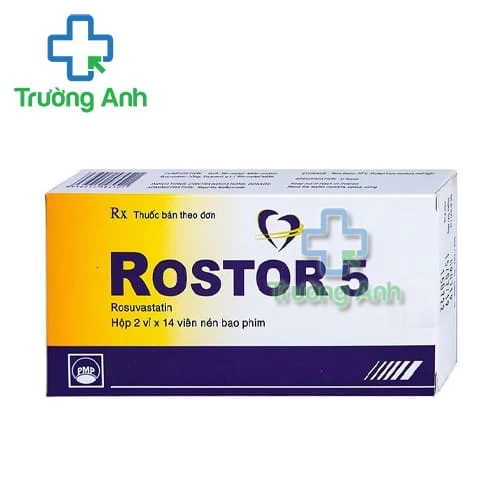 Rostor 5 Pymepharco - Thuốc điều trị tăng cholesterol máu