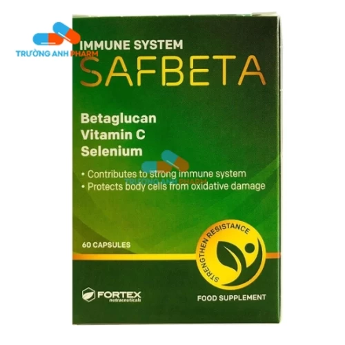 Thực Phẩm Bảo Vệ Sức Khỏe Safbeta - Hộp 60 viên