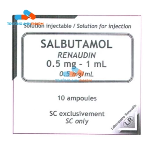 Salbutamol Renaudin 0,5mg/1ml - Thuốc điều trị hen suyễn