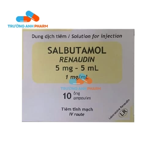 Salbutamol Renaudin 5mg/5ml - Thuốc điều trị hen suyễn
