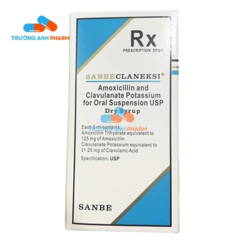 Sanbeclaneksi Dry Syrup - Chai 60ml