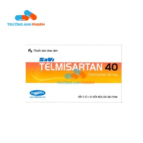 Thuốc Savi Telmisartan 40 Mg - Hộp 3 vỉ x 10 viên