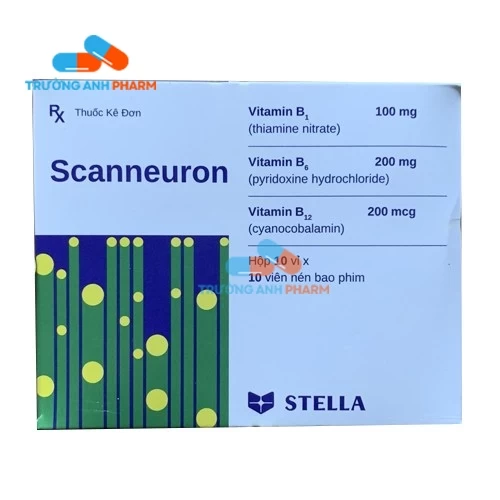 Thuốc Scanneuron - Hộp 10 vỉ x 10 viên