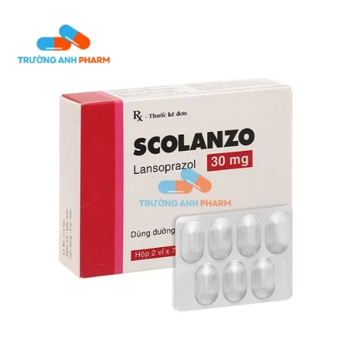 Thuốc Scolanzo 30Mg - Hộp 2 vỉ x 7 viên
