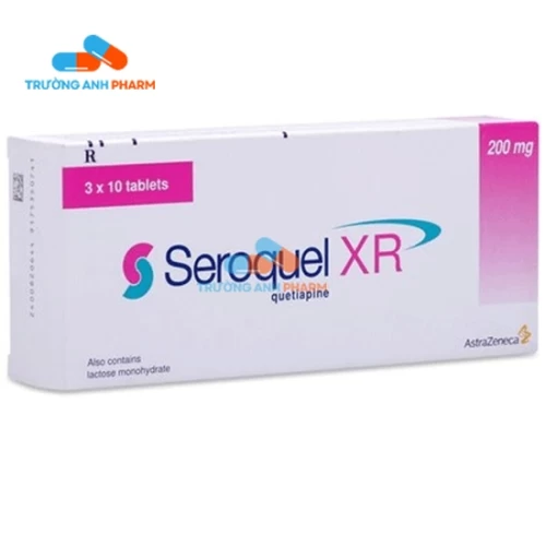 Thuốc Seroquel Xr 200Mg - Hộp 3 vỉ x 10 viên