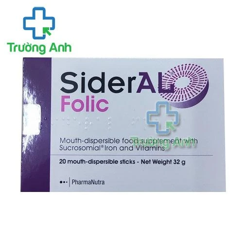 Sideral Folic - HỘp 20 gói