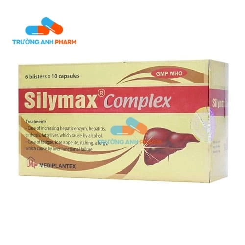 Thuốc Silymax Complex - Hộp 6 vỉ x 10 viên nang cứng