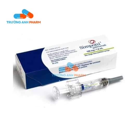 Simponi 100mg/1ml Baxter - Thuốc điều trị viêm khớp dạng thấp