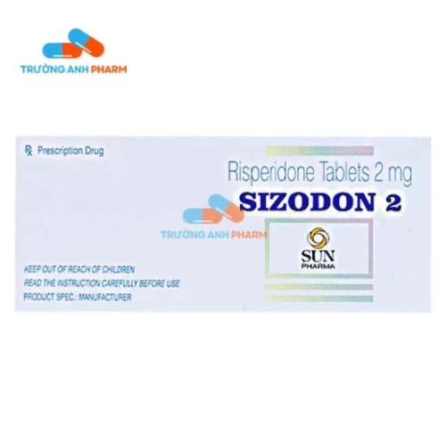 Thuốc Sizodon 2 Mg - Hộp 3 vỉ x 10 viên