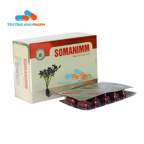 Somanimm Viện dược liệu - Sản phẩm hỗ trợ điều trị suy giảm miễn dịch