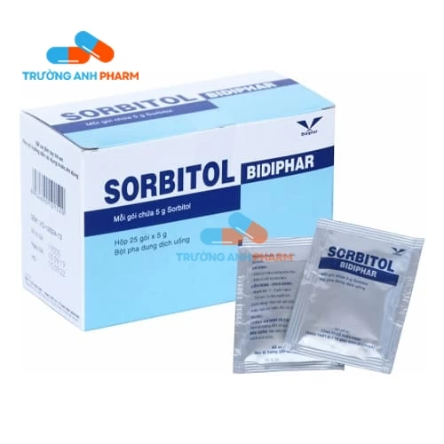 Sorbitol Bidiphar 5g - Thuốc điều trị triệu chứng khó tiêu