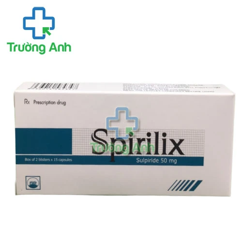 Spirilix 50mg Pymepharco - Thuốc điều trị tâm thần phân liệt 