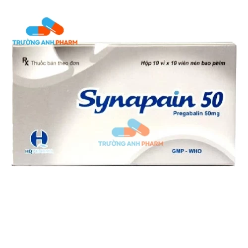 Thuốc Synapain 50 Mg - Hộp 4 vỉ x 7 viên
