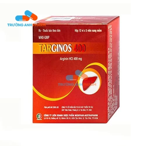 Thuốc Targinos 400Mg - Hộp 12 vỉ x 5 viên