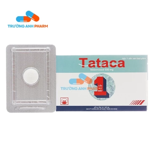 Tataca 500mg Pymepharco - Thuốc điều trị nhiễm giun